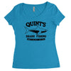 jaws cool shark Women's Triblend Scoop T-shirt