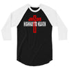 jesus highway to heaven 3/4 Sleeve Shirt