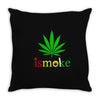 is smoke Throw Pillow