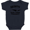 jaws cool shark Baby Bodysuit