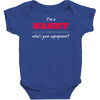 i'm a nanny what's your superpower Baby Bodysuit