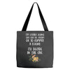 ice cream or a felony Tote Bags