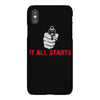 it all starts iPhoneX Case