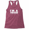 i'm a virgin but this is an old shirt Racerback Tank