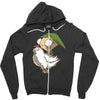 invader link Zipper Hoodie