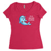 i'm a unicorn mermaid! Women's Triblend Scoop T-shirt