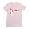 i tried it at home Ladies Fitted T-Shirt