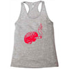 joint smoking brain Racerback Tank