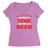 it's the most wonderful time for a beer Women's Triblend Scoop T-shirt