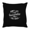 insecurities Throw Pillow