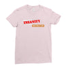 insanity instructor Ladies Fitted T-Shirt