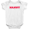 i'm a nanny what's your superpower Baby Bodysuit