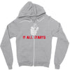 it all starts Zipper Hoodie