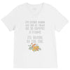 ice cream or a felony V-Neck Tee
