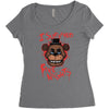 i survived five nights at freddy's pizzeria Women's Triblend Scoop T-shirt
