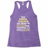 i'm a dance teacher, that means i'm creative cool passionate &amp; a littl Racerback Tank
