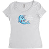 i'm a unicorn mermaid! Women's Triblend Scoop T-shirt