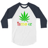 is smoke 3/4 Sleeve Shirt