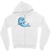 i'm a unicorn mermaid! Zipper Hoodie