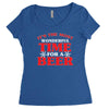 it's the most wonderful time for a beer Women's Triblend Scoop T-shirt