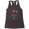 i'm not short i'm just a tall elf Racerback Tank