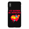 id rather be bowling iPhoneX Case