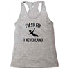 i'm so fly Racerback Tank