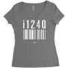 i124q Women's Triblend Scoop T-shirt