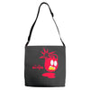 im the bomb Adjustable Strap Totes