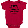 jaws cool shark Baby Bodysuit