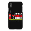 it's a nurse thing you wouldn't understand iPhoneX Case