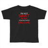 i'm not short awesome Toddler T-shirt
