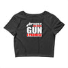 just one more gun i promise Crop Top