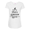 i'm the fourth sanderson sister Maternity Scoop Neck T-shirt