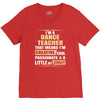 i'm a dance teacher, that means i'm creative cool passionate &amp; a littl V-Neck Tee