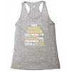 i'm a dance teacher, that means i'm creative cool passionate &amp; a littl Racerback Tank