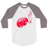 joint smoking brain 3/4 Sleeve Shirt