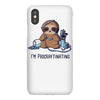 i'm procraftinating iPhoneX Case