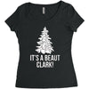 it's a beaut clark! Women's Triblend Scoop T-shirt