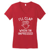 impressed Women's V-Neck T-Shirt