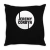 jeremy corbyn Throw Pillow