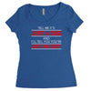 its not just a dog youre just an idiot Women's Triblend Scoop T-shirt