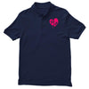 kawaii suki cute heart tee japanese kanji Men's Polo Shirt