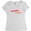 insanity instructor Women's Triblend Scoop T-shirt