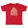 i'm a dance teacher, that means i'm creative cool passionate &amp; a littl Toddler T-shirt