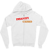 insanity instructor Zipper Hoodie