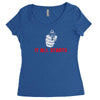 it all starts Women's Triblend Scoop T-shirt