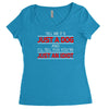 its not just a dog youre just an idiot Women's Triblend Scoop T-shirt