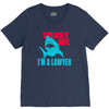 im a lawyer V-Neck Tee
