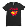 id rather be bowling Ladies Fitted T-Shirt